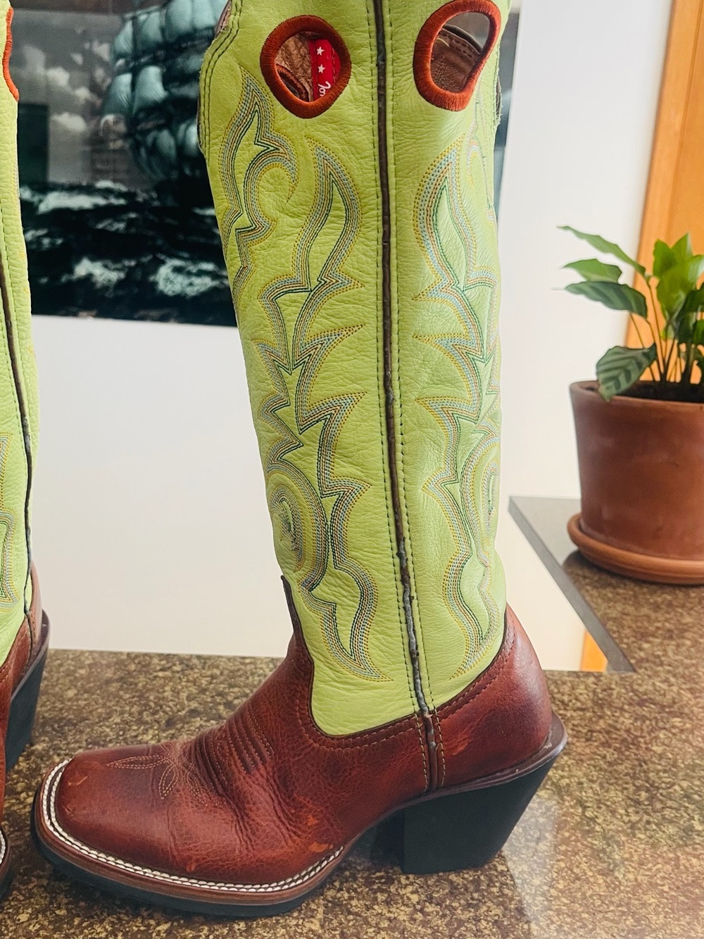 Tony Lama RR2005L 3R Buckaroo Boots - Picture 4 of 6